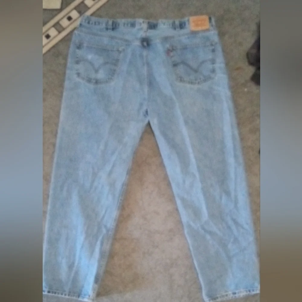 Levi's Men's Straight Jeans in Light Blue